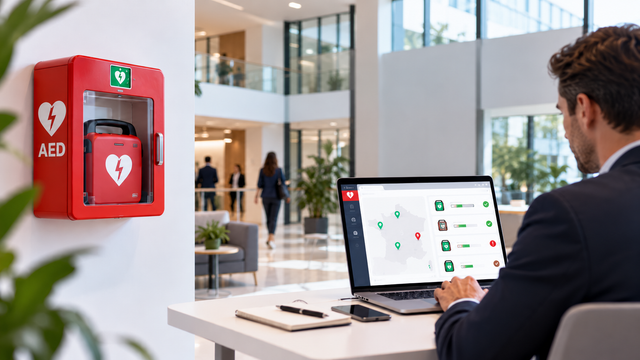 Défibrillateur connecté : est-ce vraiment utile pour une entreprise?