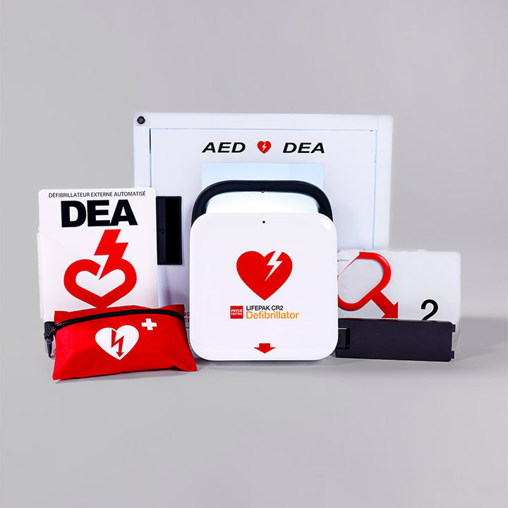 Ensemble de défibrillation (DEA) -  LifePak/Stryker - CR2