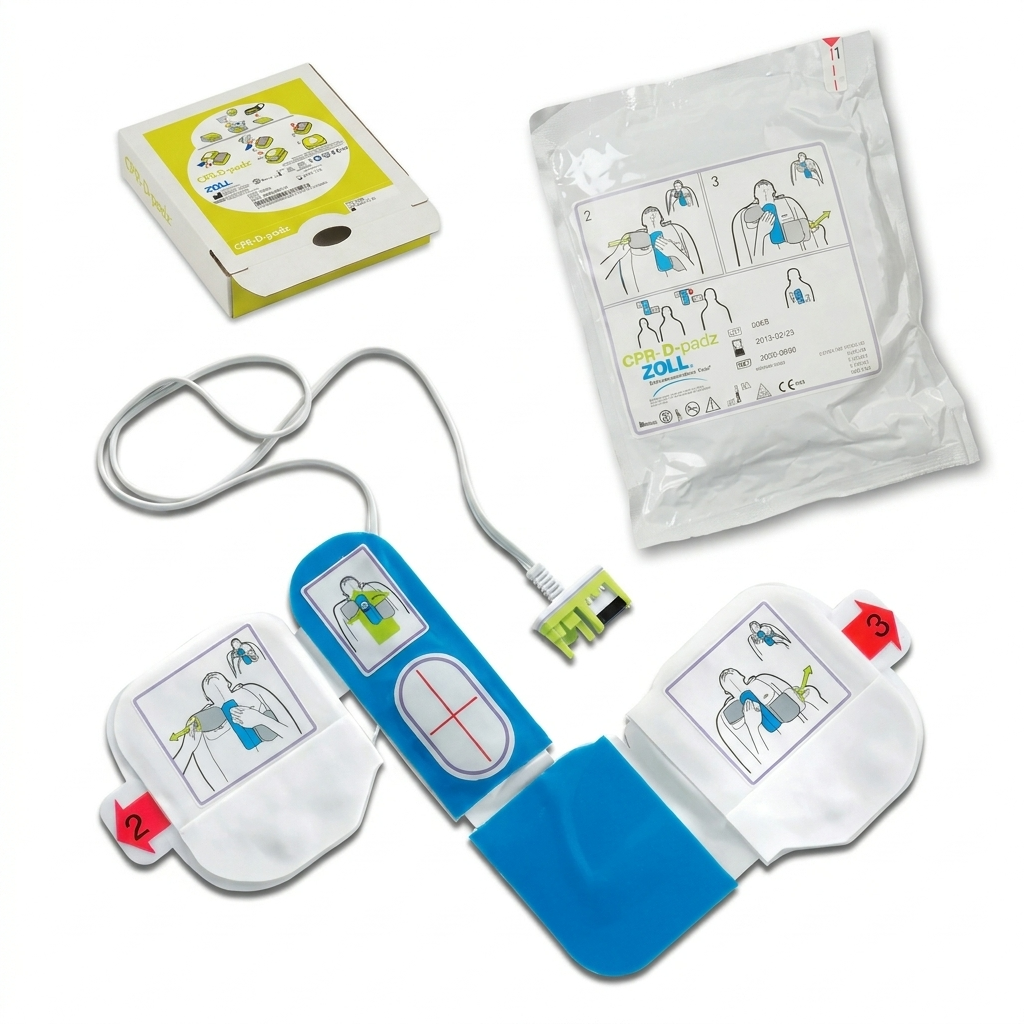 Électrodes adultes - CPR-D Padz - ZOLL AED Plus