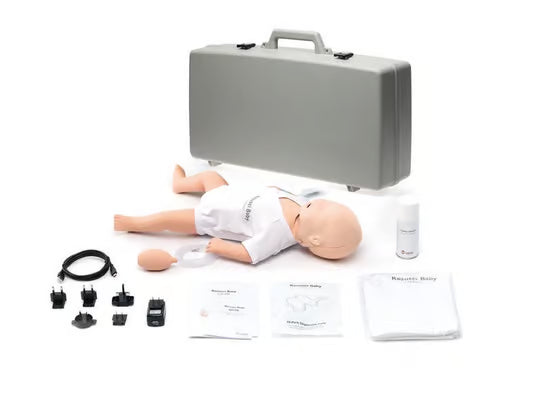 Mannequin RCR nourrisson Resusci Baby QCPR tête d’intubation