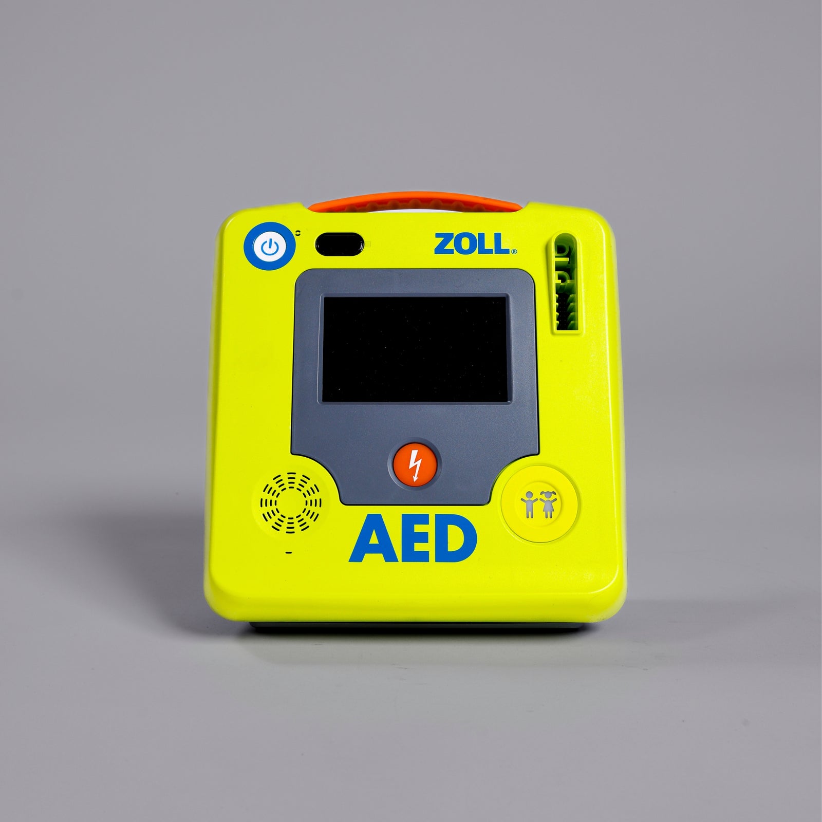 Defibrillateur ZOLL AED 3 sur fond gris