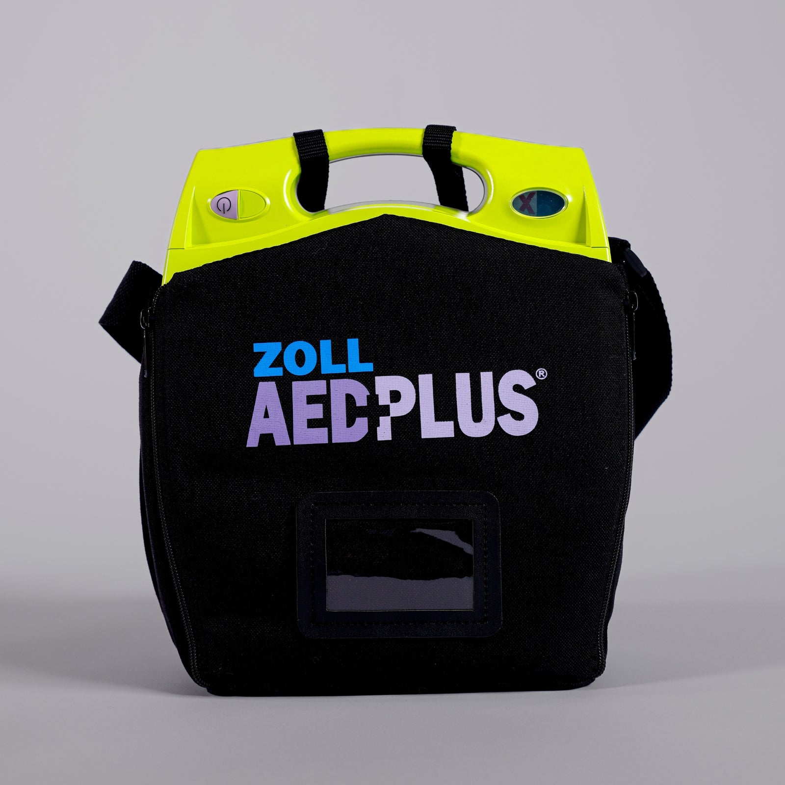 Sac pour defibrillateur ZOLL AED Plus sur fond gris