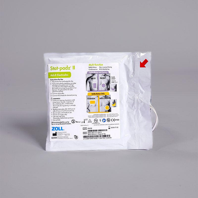 Électrodes adultes - Stat-Padz II - ZOLL AED 3 &amp; Plus