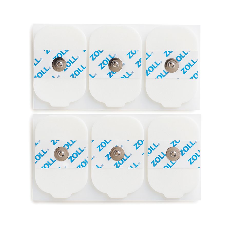 Électrodes pour adultes ECG avec gel liquide - 120 sachets - ZOLL