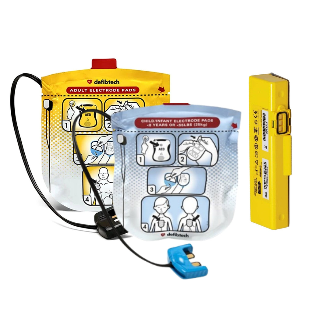 Électrodes adultes - (DDP-100) - Defibtech Lifeline VIEW &amp; ECG