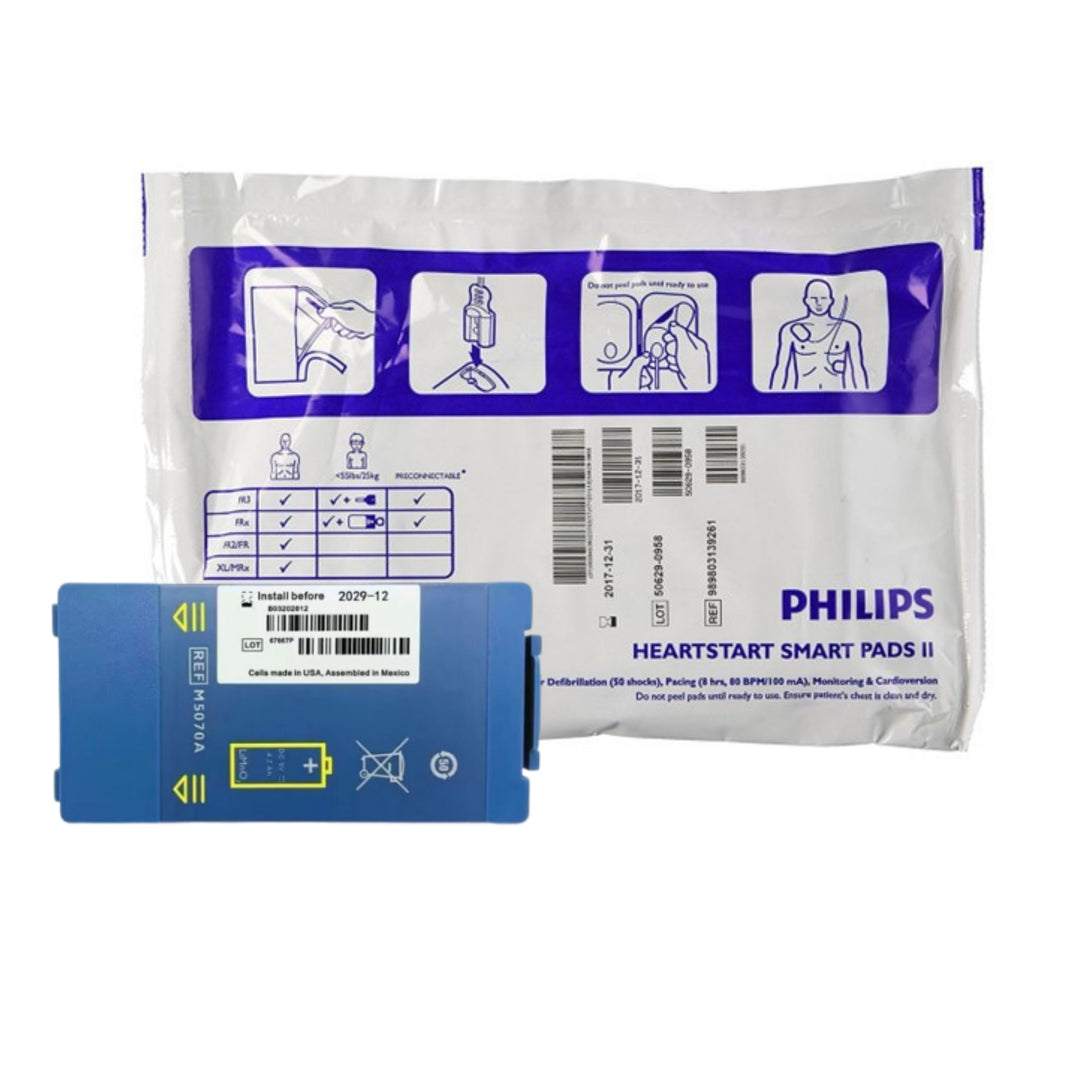 Batterie et électrodes adultes - Refresh Pack - FRx - Philips