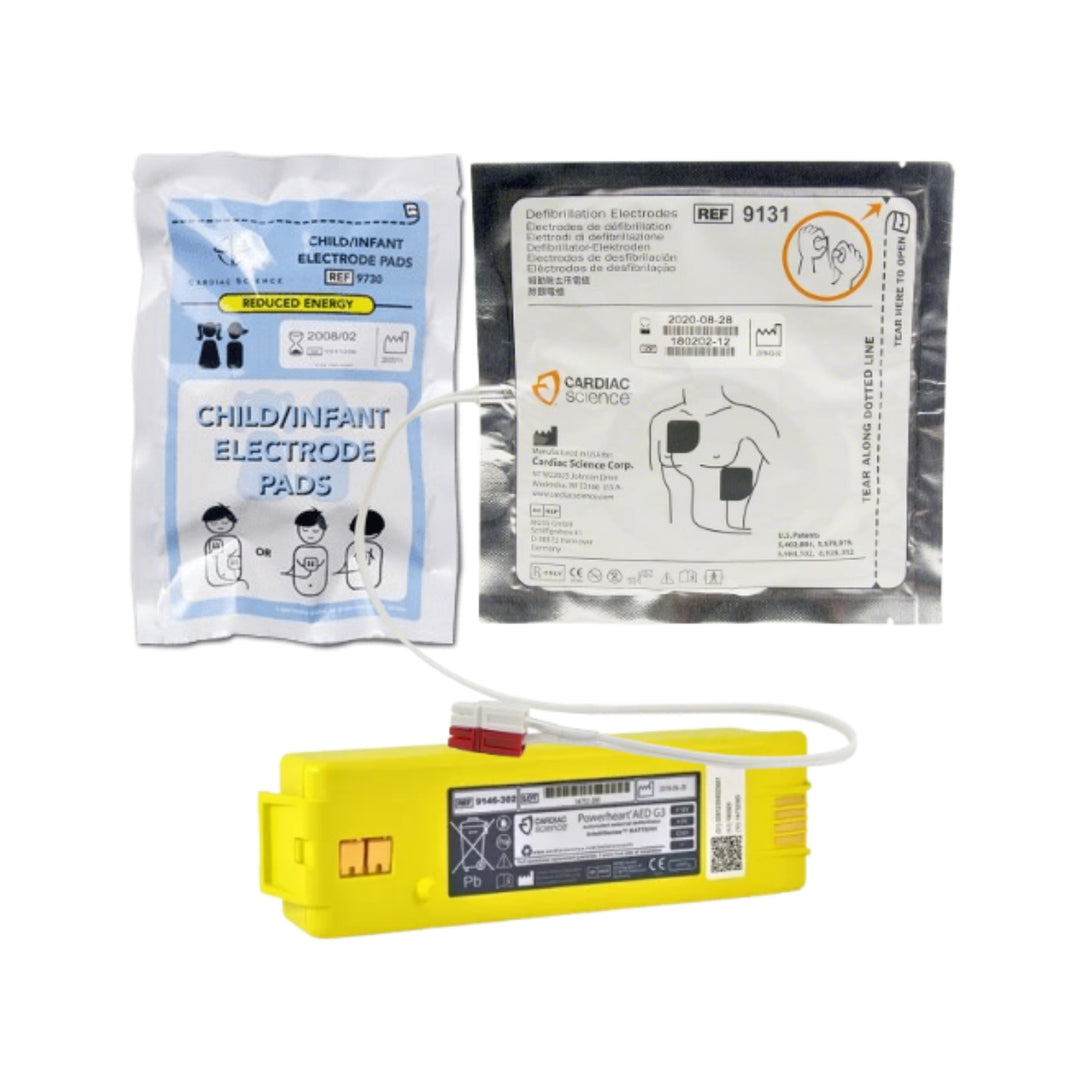 Adult Battery and Pads - Refresh Pack - Powerheart G3 - ZOLL