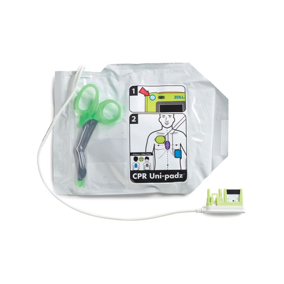 Battery and adult/pediatric Pads - Refresh Pack Premium