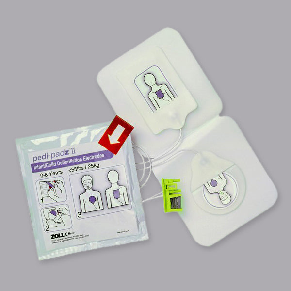 Électrodes pédiatriques - Pedi-Padz II - ZOLL AED Plus