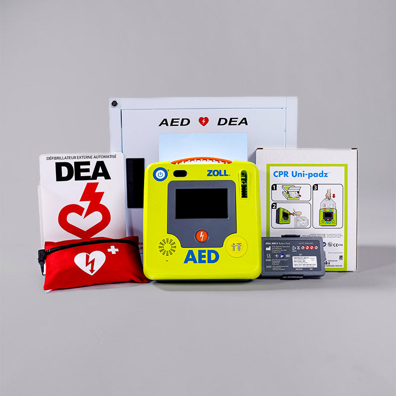 Ensemble de défibrillation (DEA) - ZOLL AED 3
