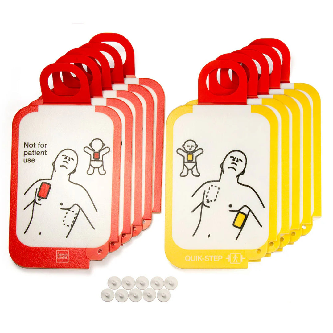 Électrodes d’entraînement RCR - CR2 - Lifepak/Stryker
