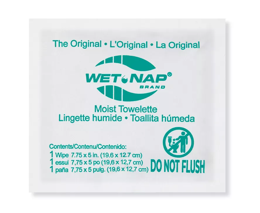 Hand cleansing wet wipes - 100 units