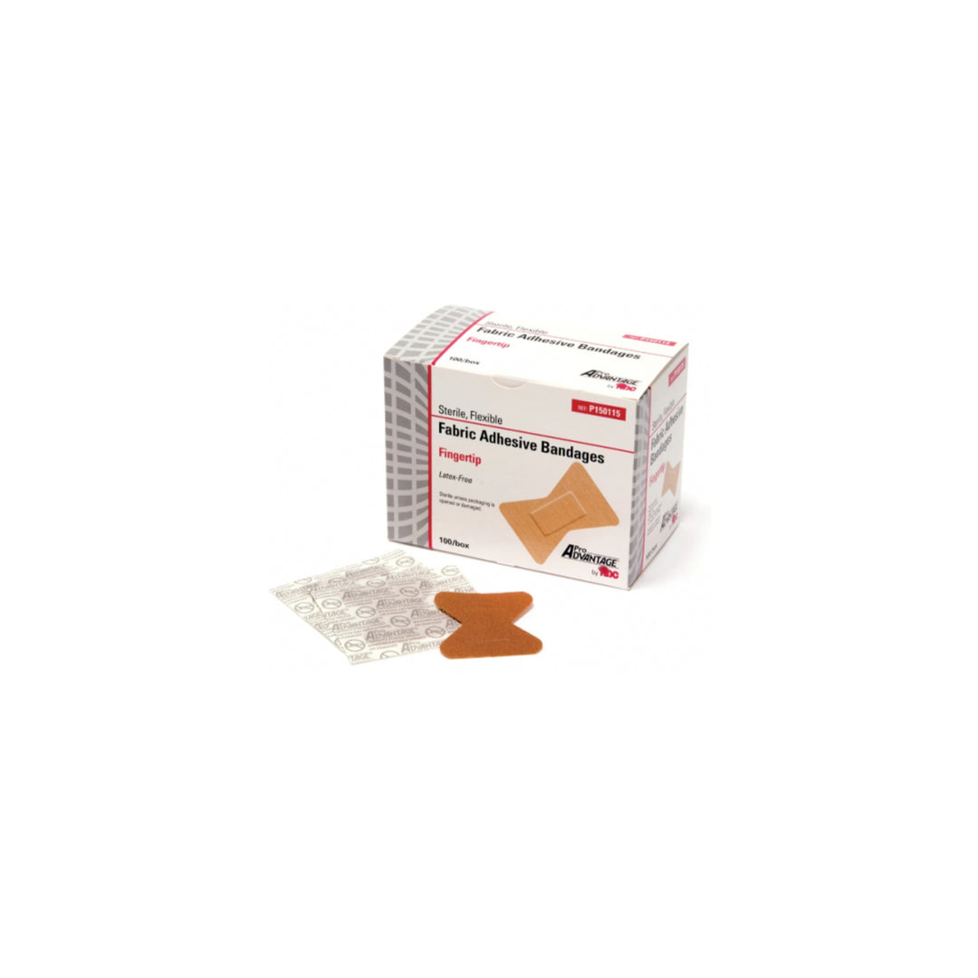Fingertip Fabric Bandages 1¾″ x 3″ - 100 Count