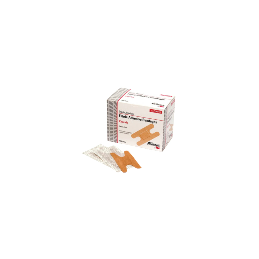 Pansements tissu jointure 1½″ x 3″ - 100 unités