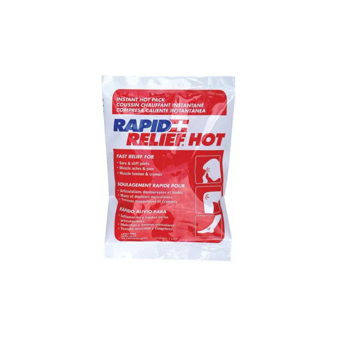 Instant hot compress