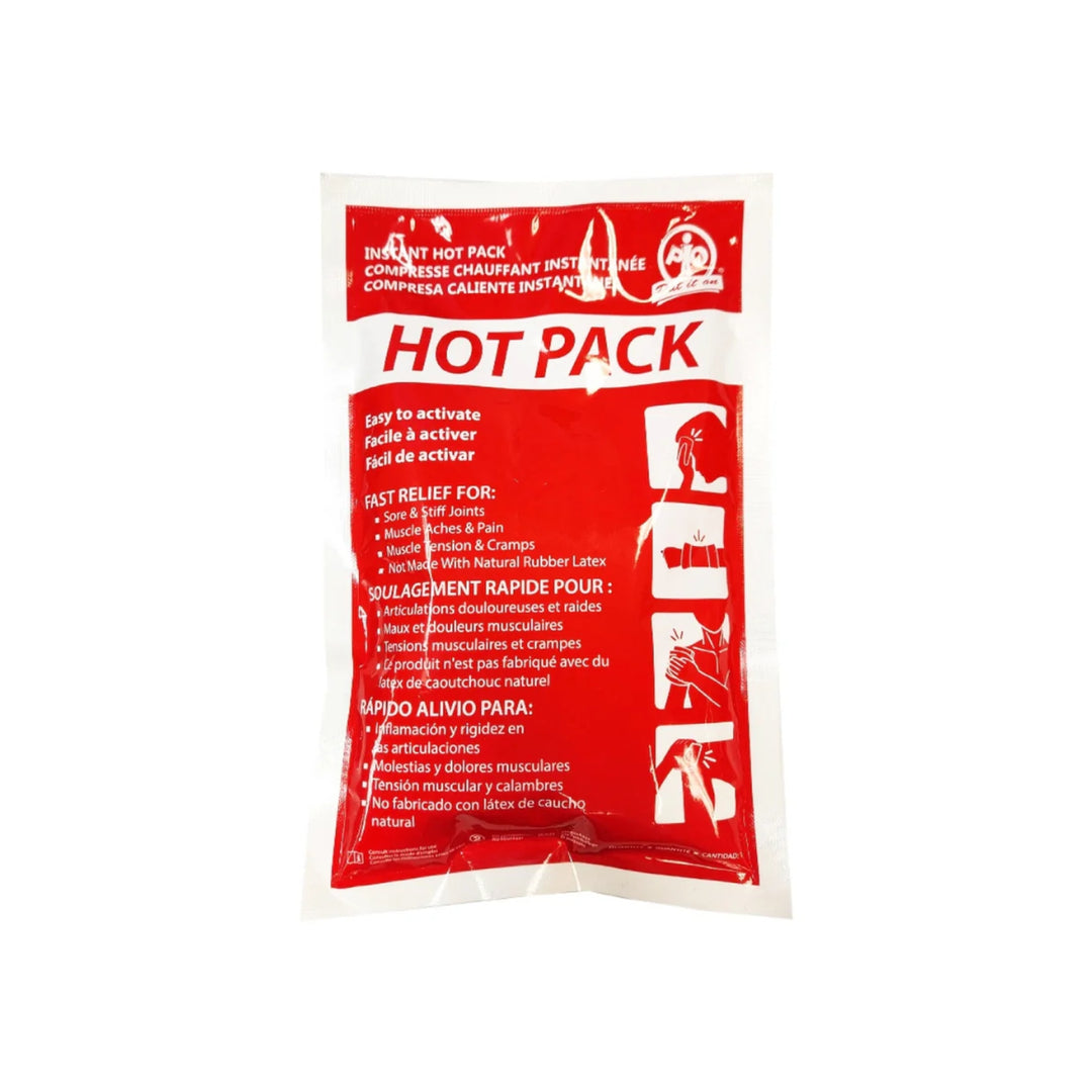Instant hot compress