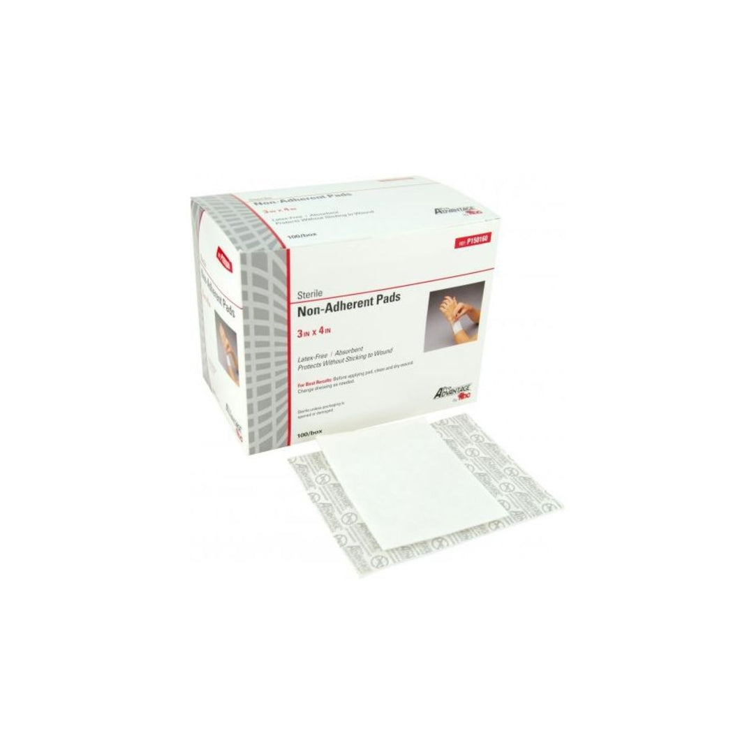 Non-Adherent Sterile Compresses - 3" x 4" - 100 units