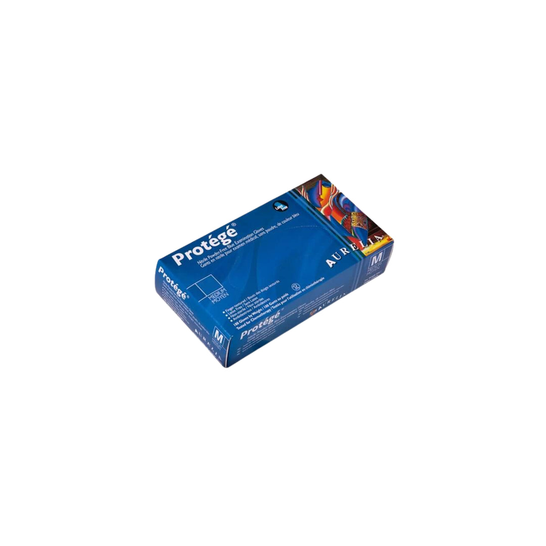 Blue 4 mil Nitrile Latex-Free Gloves - 100 Count