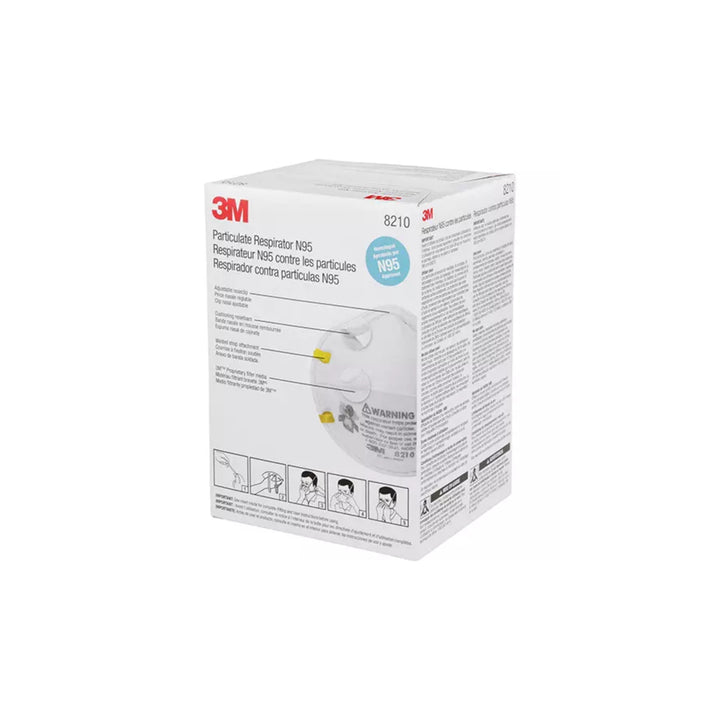 3M N95 8210 Respirator Mask - 20 units