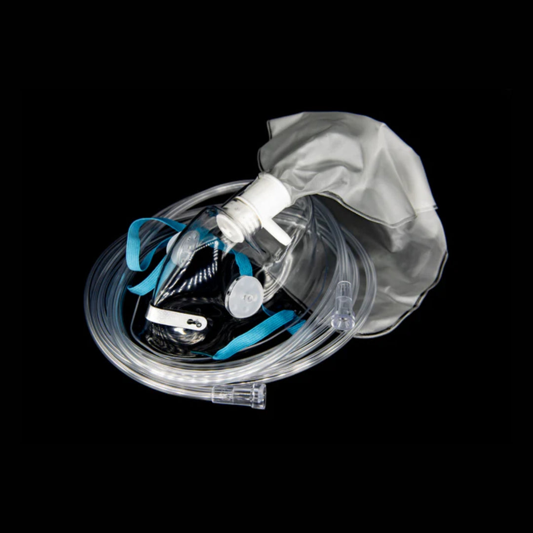 O2 mask 100% with tubing