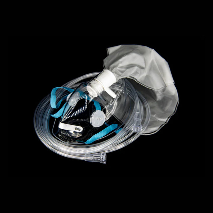 O2 mask 100% with tubing