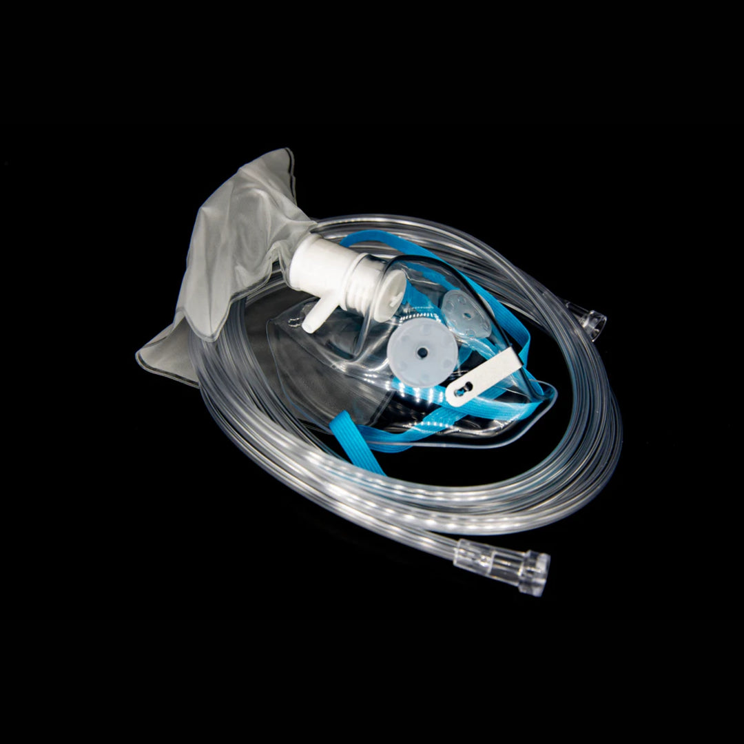 O2 mask 100% with tubing
