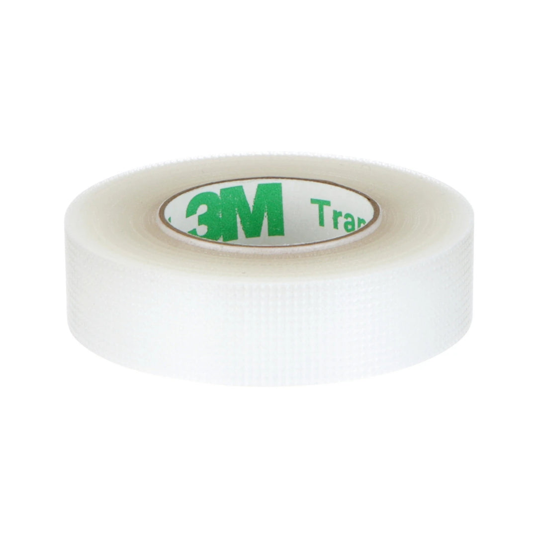 Adhesive Tape (Diachylon) - Transpore 3M 1/2″ - 24 units