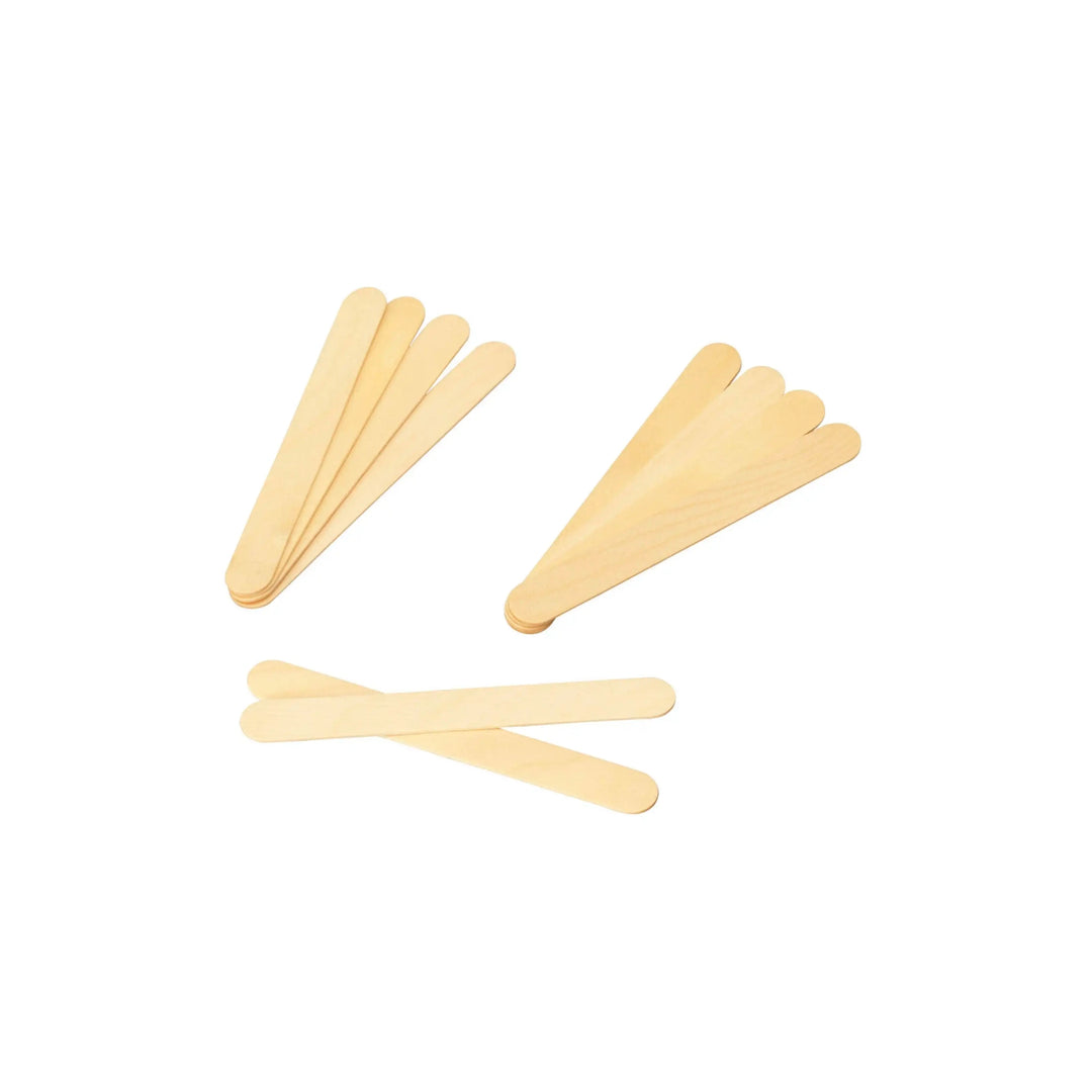 Abaisse-langue bois stérile 6″ - 100 unités