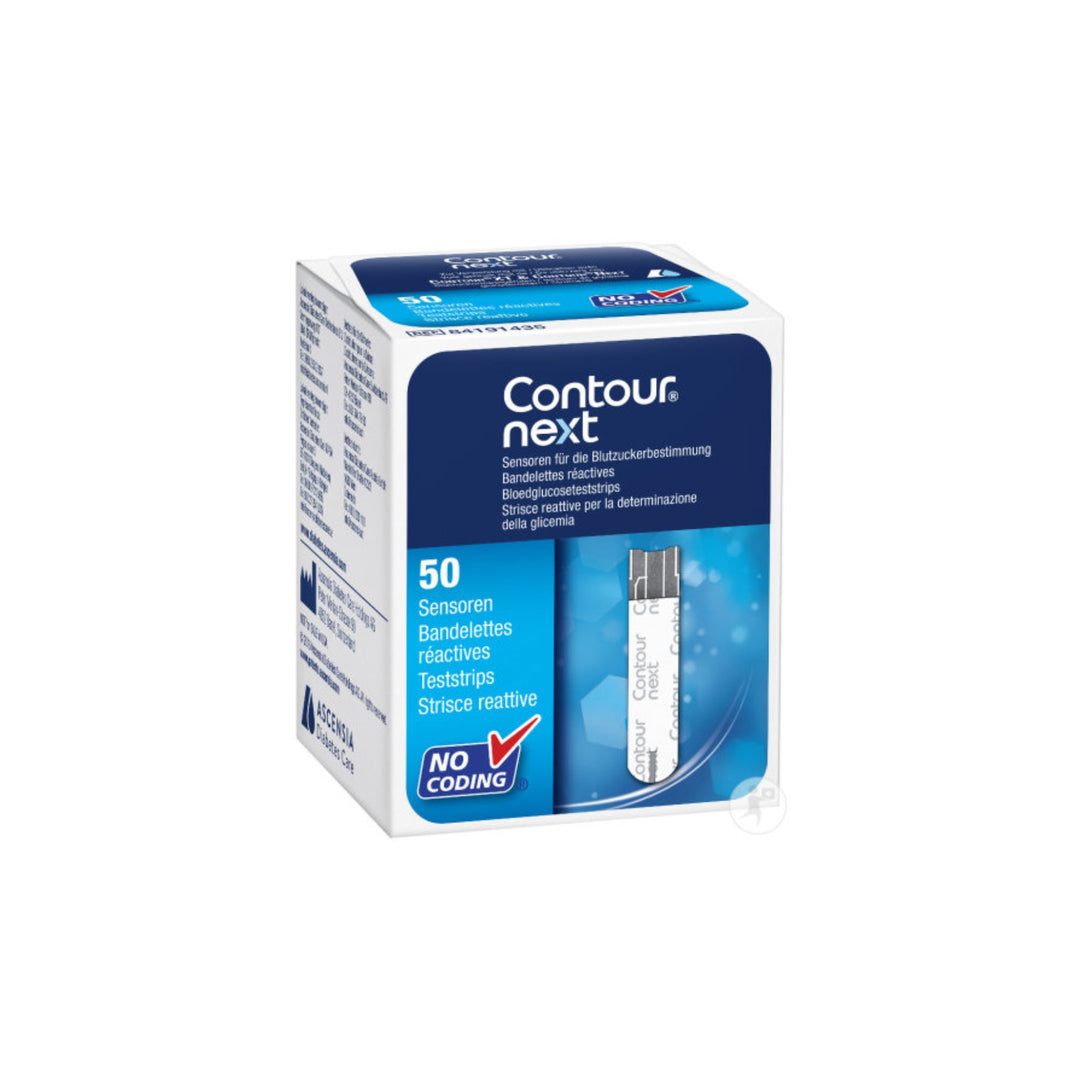 Contour Next blood glucose test strips - 50 units