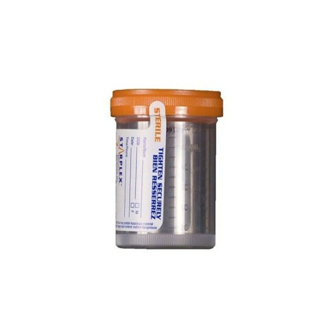 Sterile urine containers 120 ml - 300 units