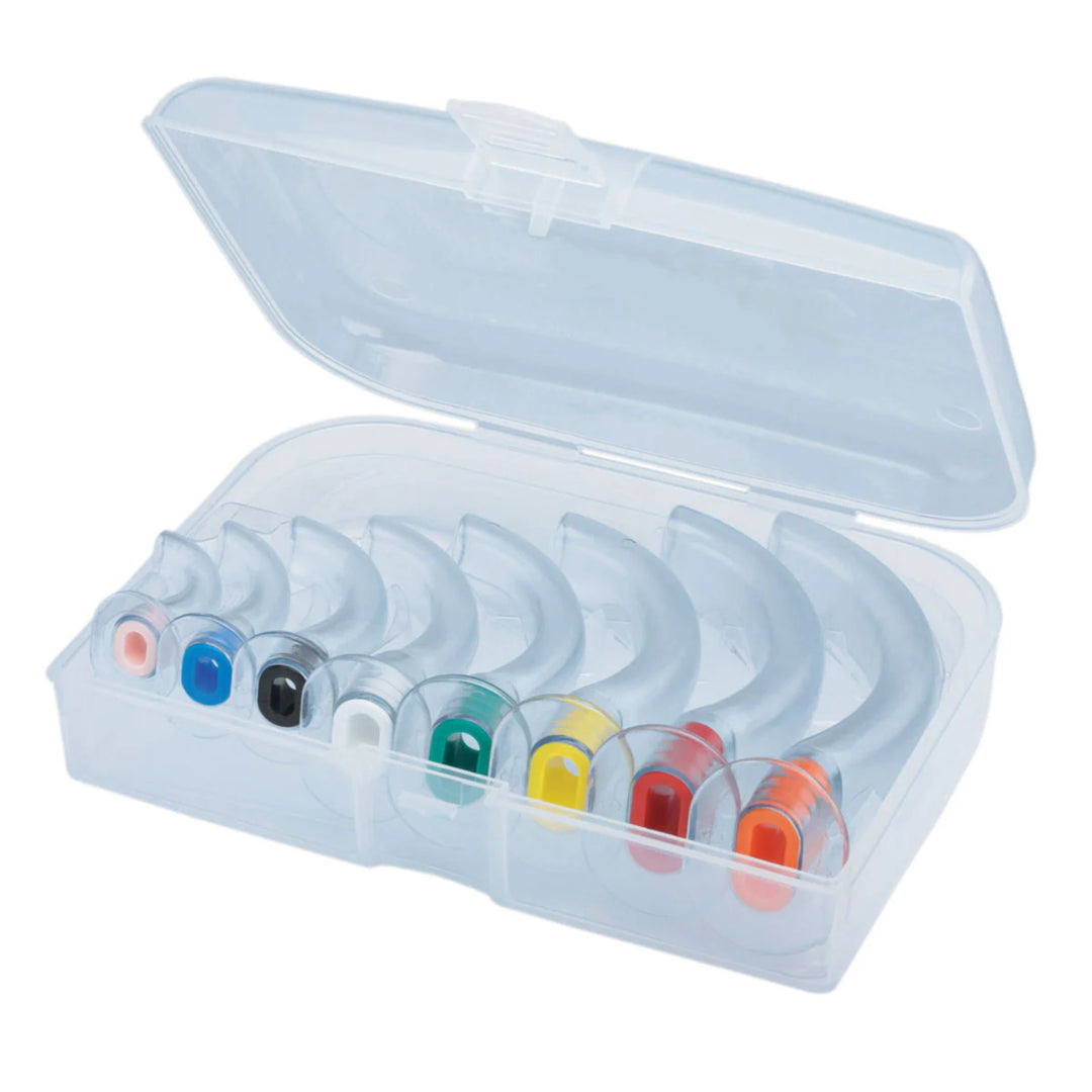 Set of 8 oropharyngeal airways