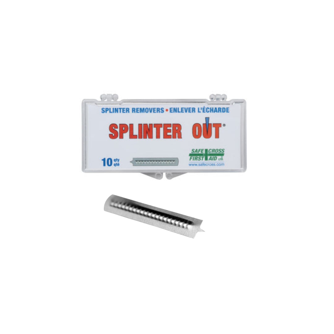Sterile splinter forceps - 10 units