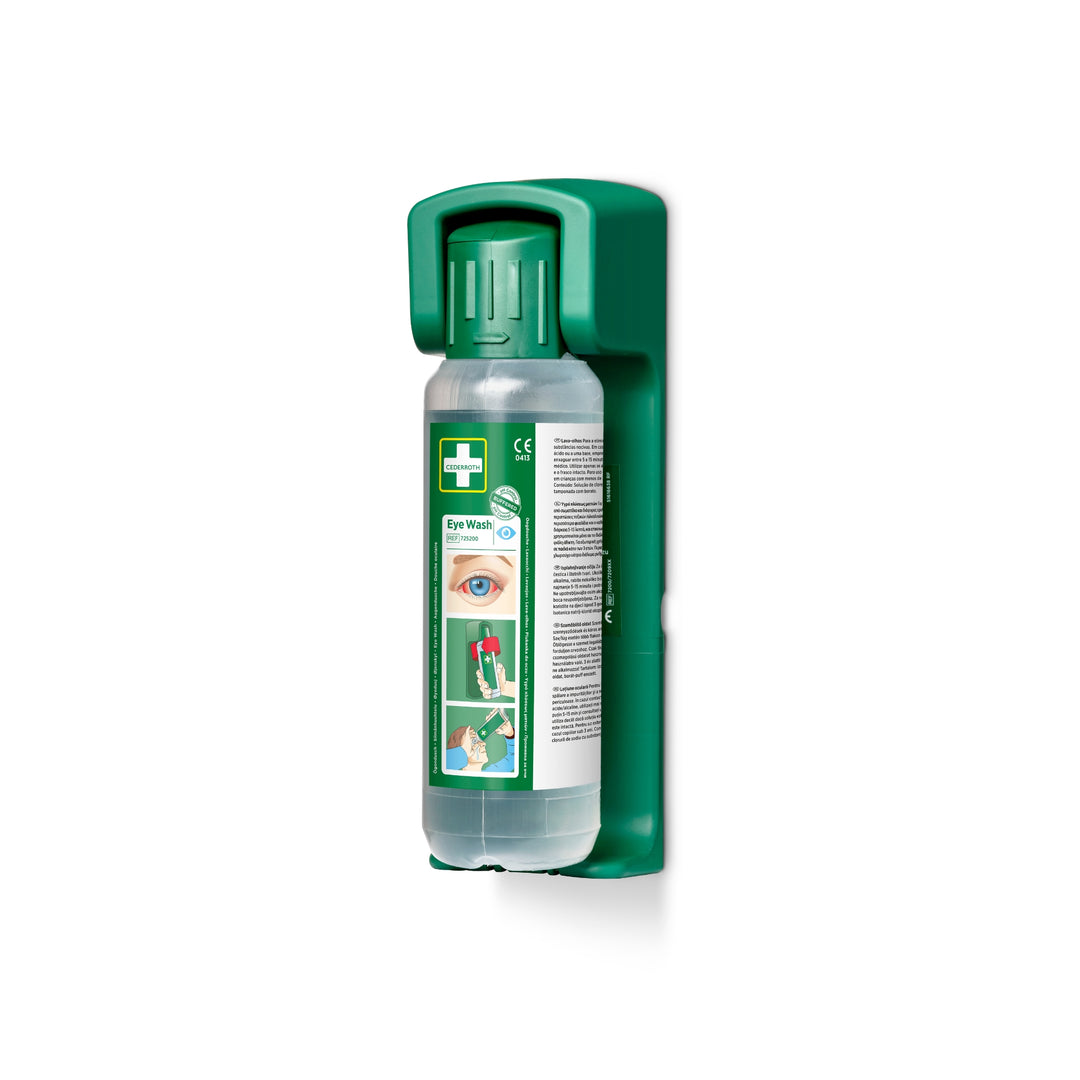 Support mural pour solution oculaire 500 ml