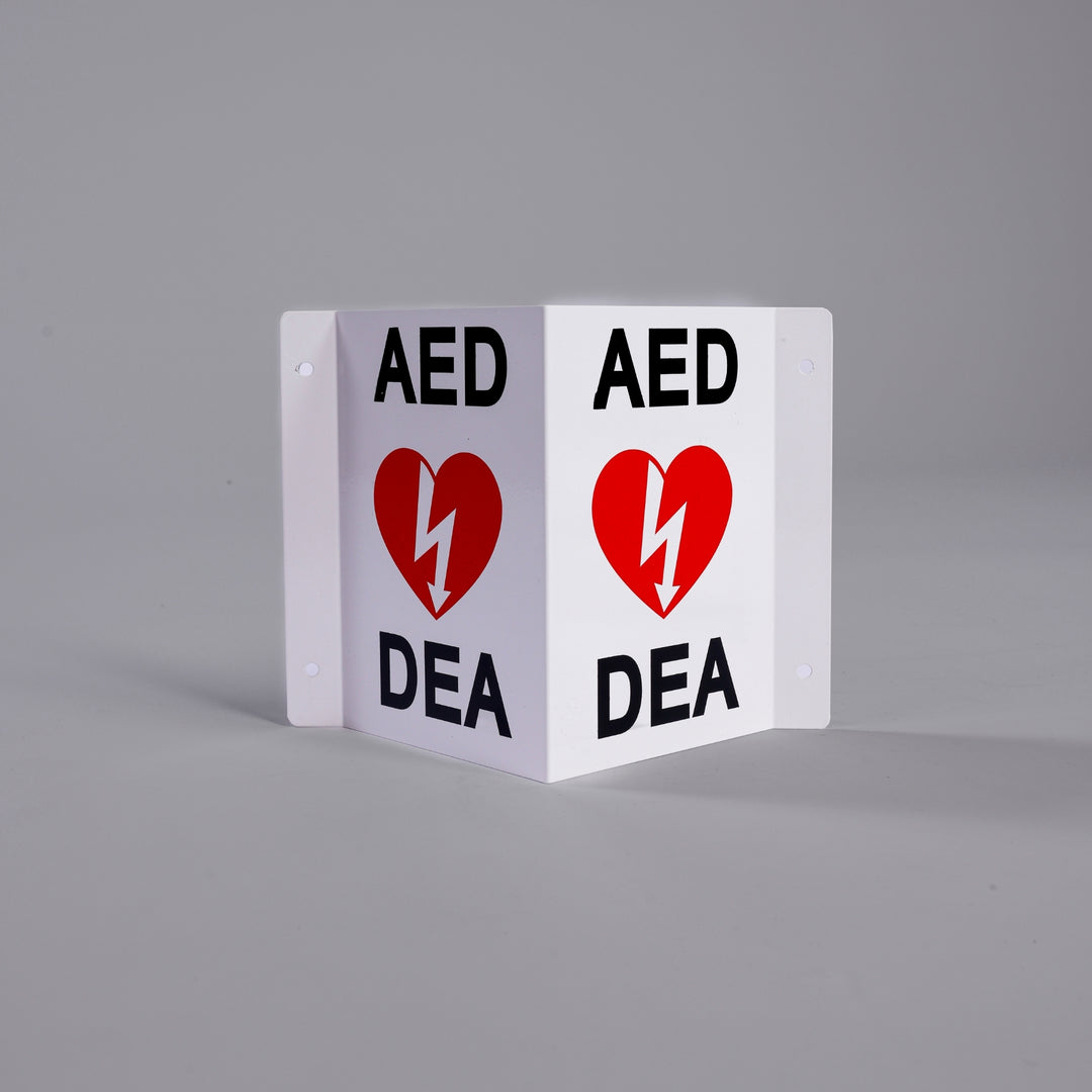 Enseigne murale 3D français/anglais pour DEA