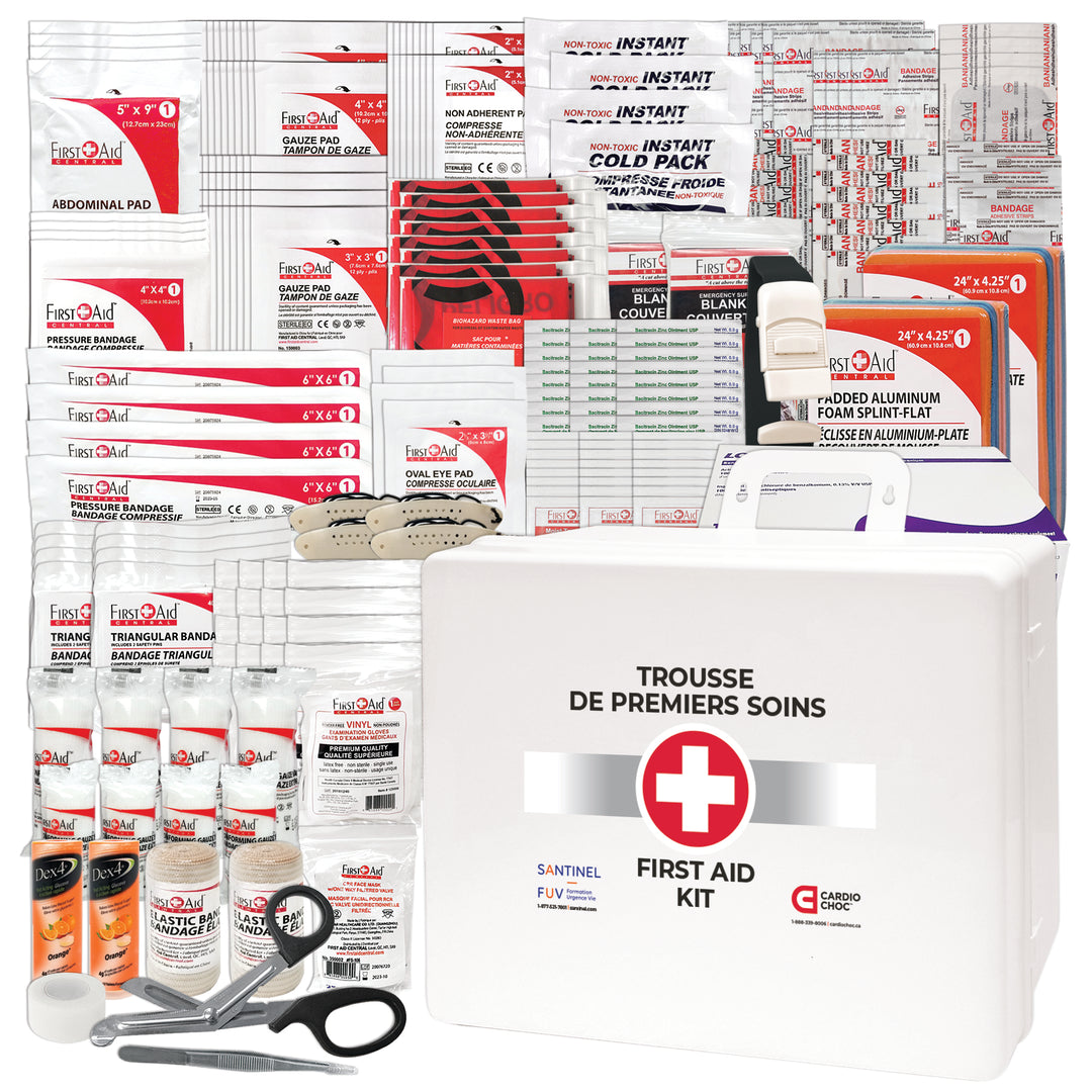 Trousse de Premiers soins intermédiaire Type 3 - Grande - Conforme CSA Z1220-24