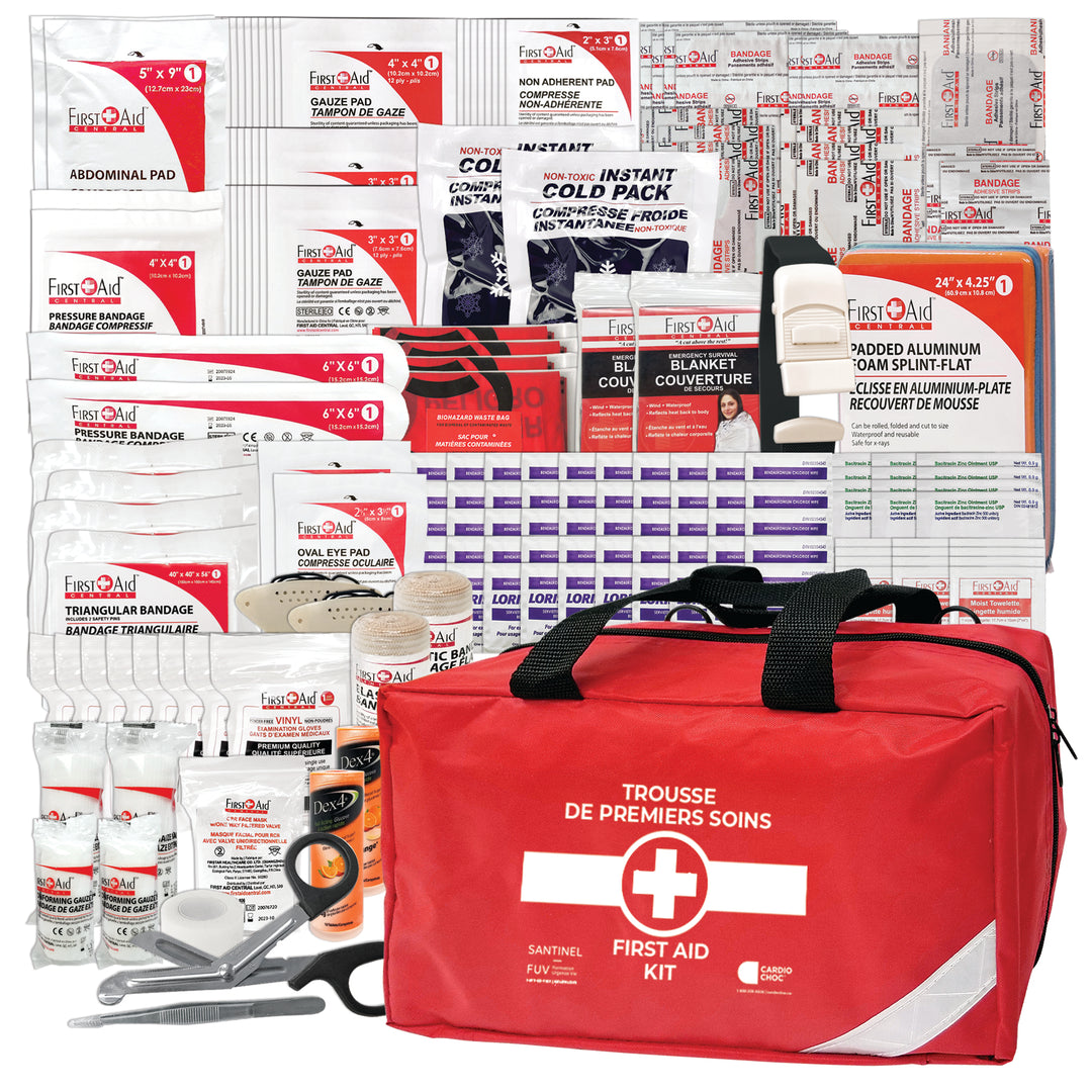 Trousse de Premiers soins Type 3 - Moyenne - Conforme CSA Z1220-24