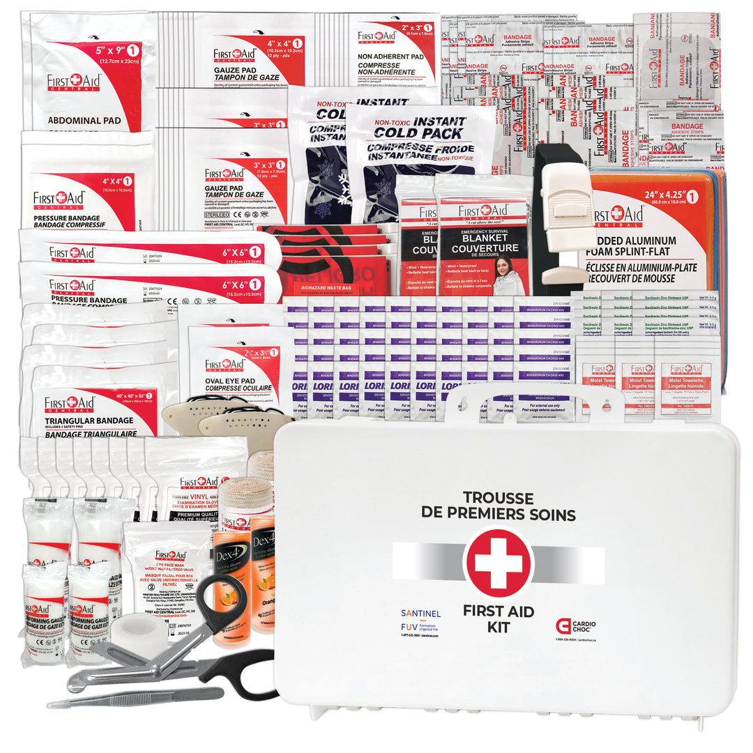 Trousse de Premiers soins Type 3 - Moyenne - Conforme CSA Z1220-24