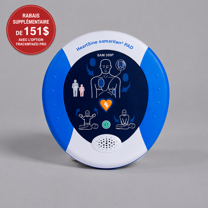 Recertified Defibrillator (AED) - HeartSine Samaritan - 350P - Encore Series
