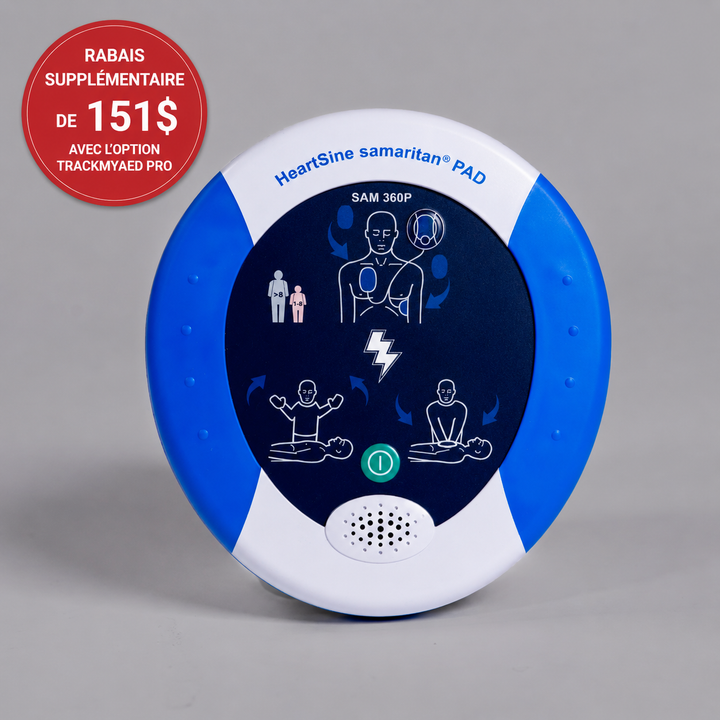 Recertified Defibrillator (AED) - HeartSine Samaritan - 360P - Encore Series