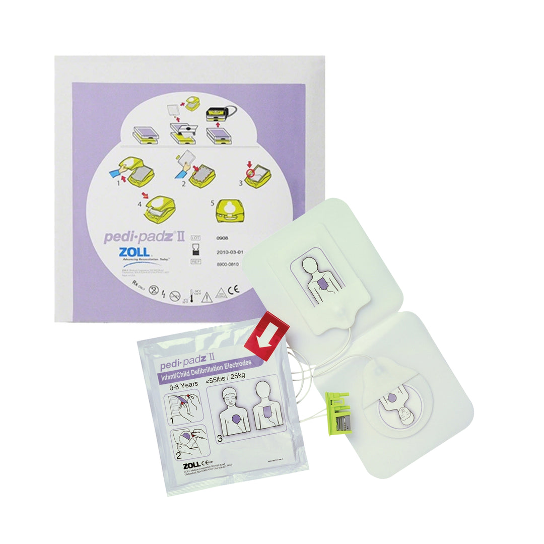 Pediatric Pads - Pedi-Padz II - ZOLL AED Plus
