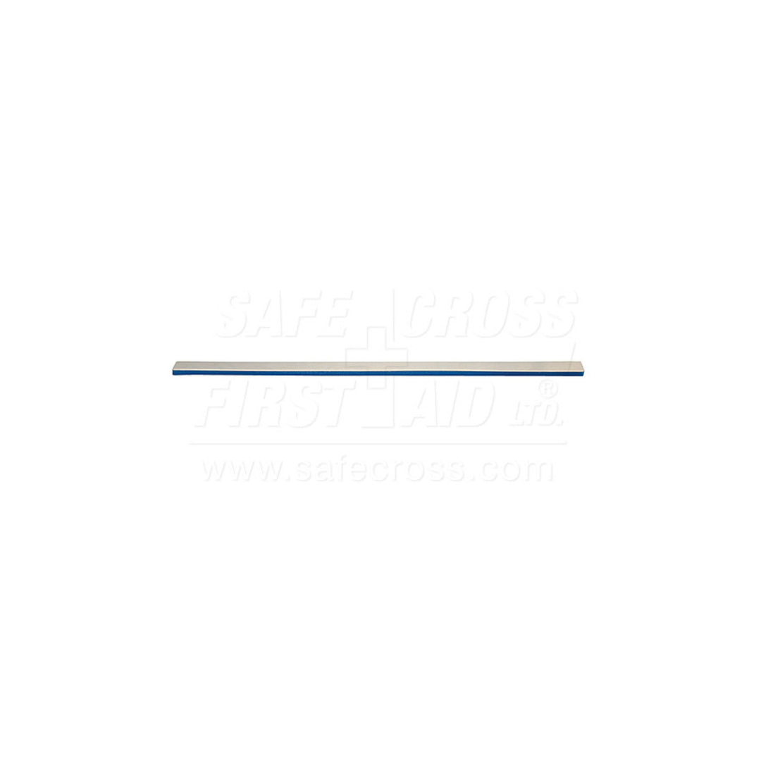 Attelles pour doigts en aluminium et mousse, 1 × 18 po, boîte de 12