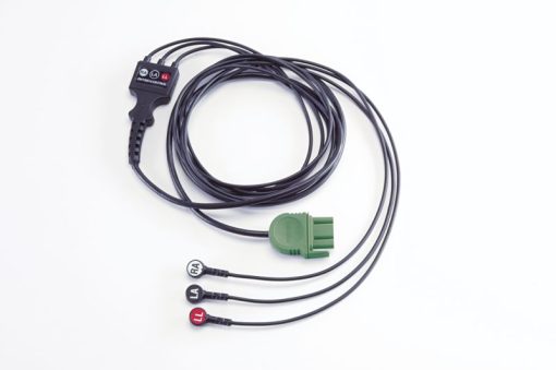 3-lead ECG Cable - AED (Defibrillator) LIFEPAK 1000