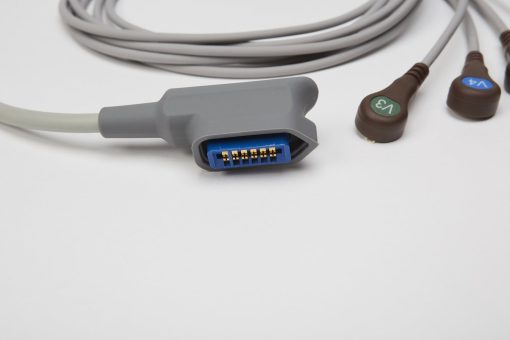Cable ECG 6 brins précordiales (Vleads) - AAMI – Image 2