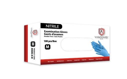 Nitrile Gloves A-VANGUARD 100/bte