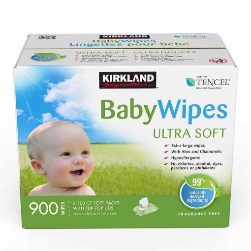 Ultra-Soft Baby Wipes - 100/pck - Image 2