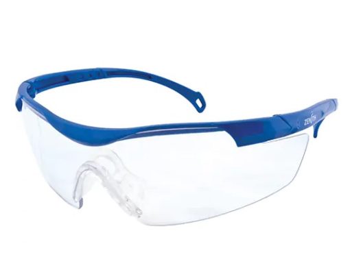 Lunette de sécurité BX, Antibuée, branches bleues