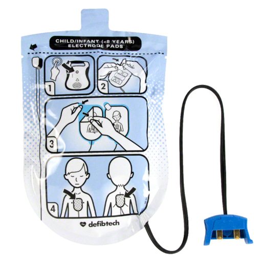 Électrodes pédiatrique Defibtech Lifeline
