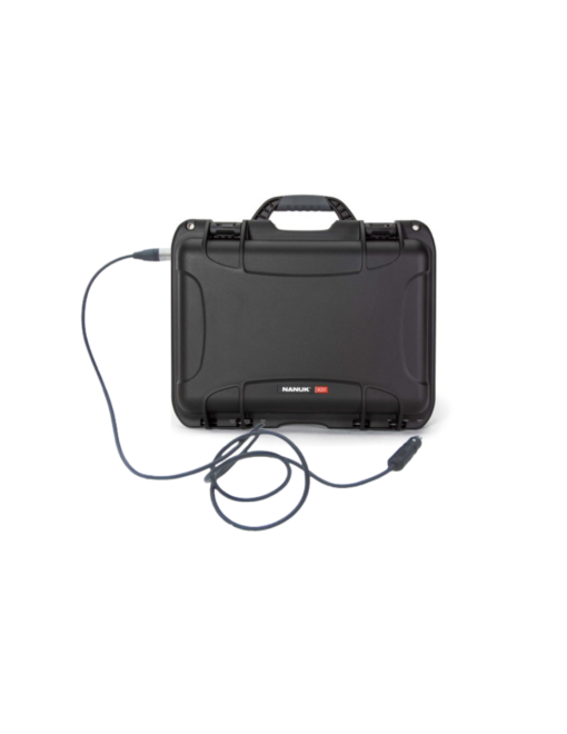 Nanuk 920 black heated case with foam for AED