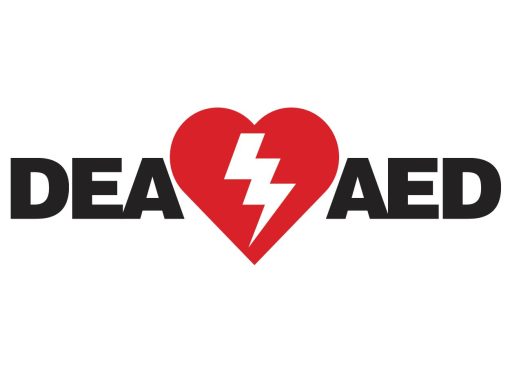 White Sticker 5.5 x 4 - AED/DEA
