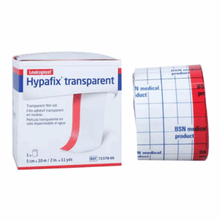Hypafix Transparent 5cm x 10m, 1 roll